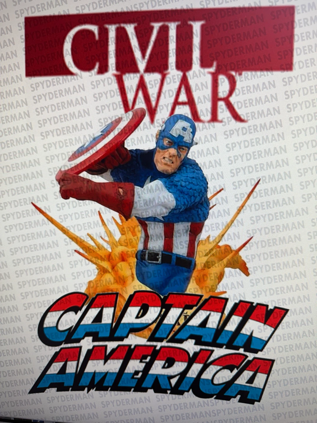 Captain America Civil War Bust