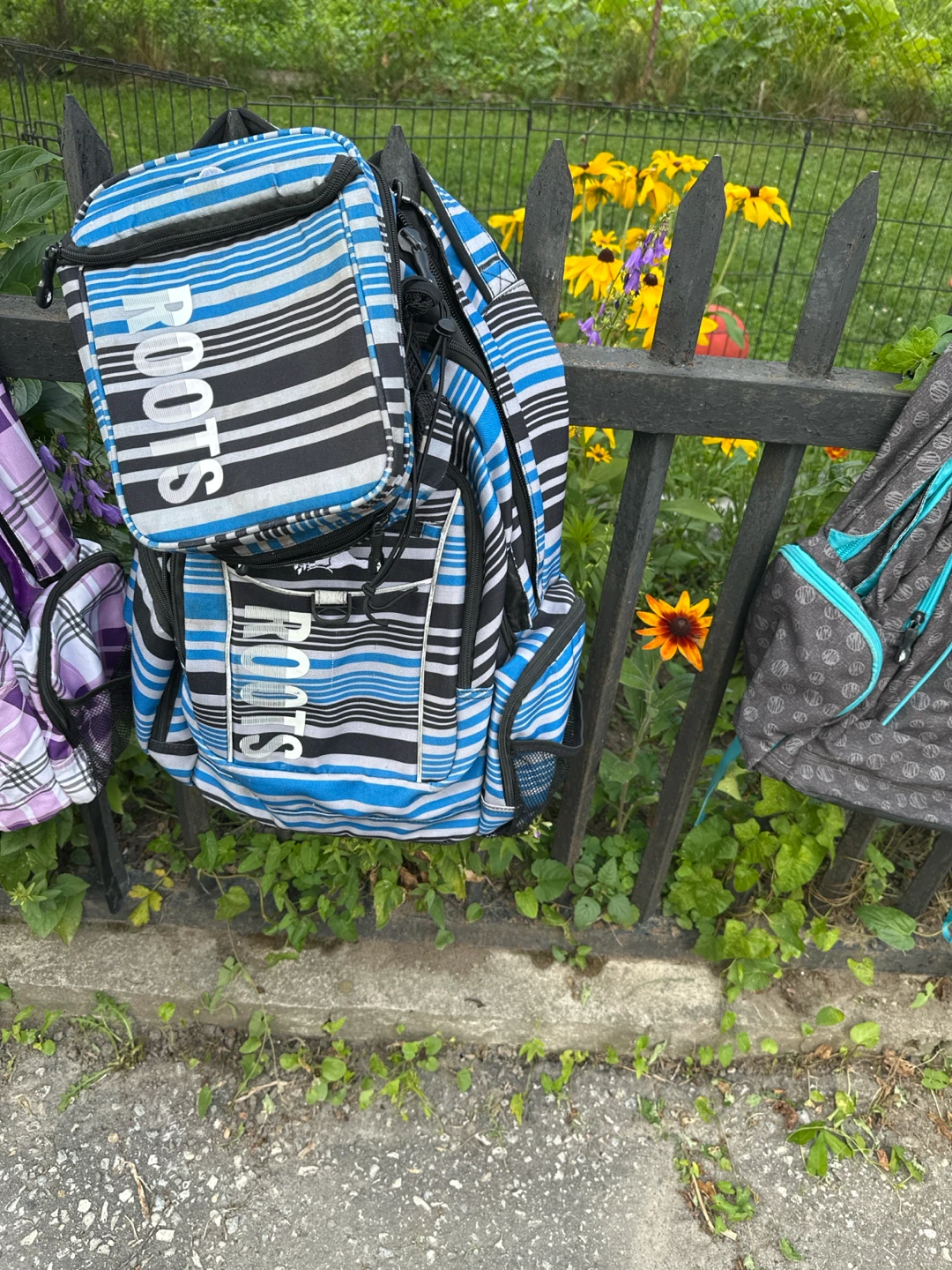 Roots Backpack with Detachable Pouch