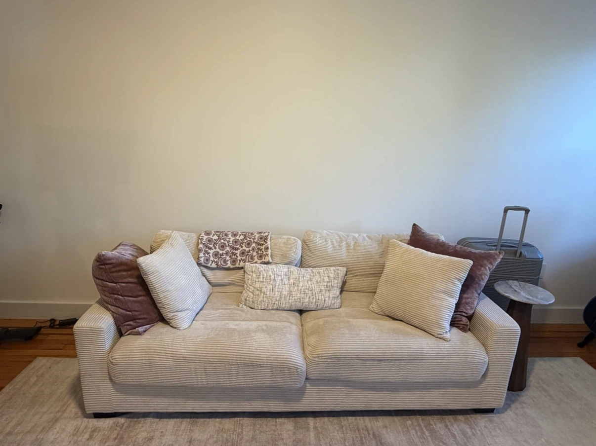 Aspen Beige 86" Sofa - photo 2