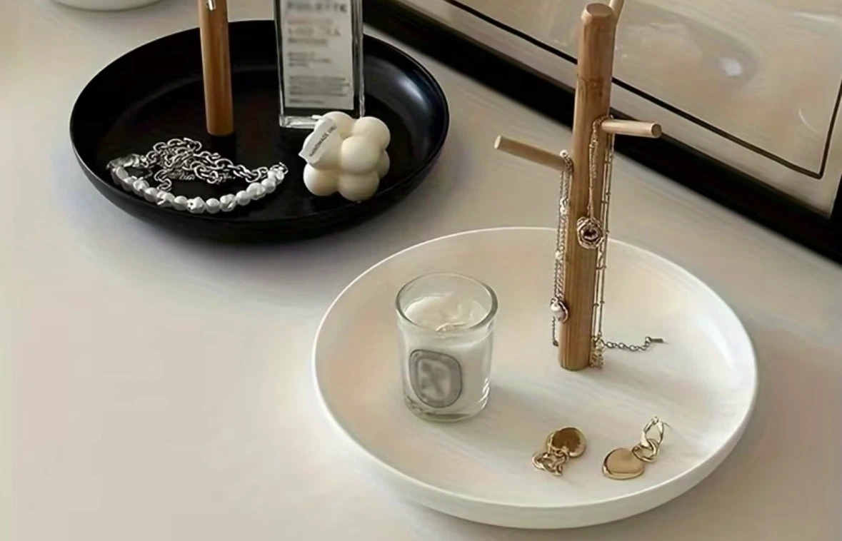 Bamboo Jewellery Organizer Tree