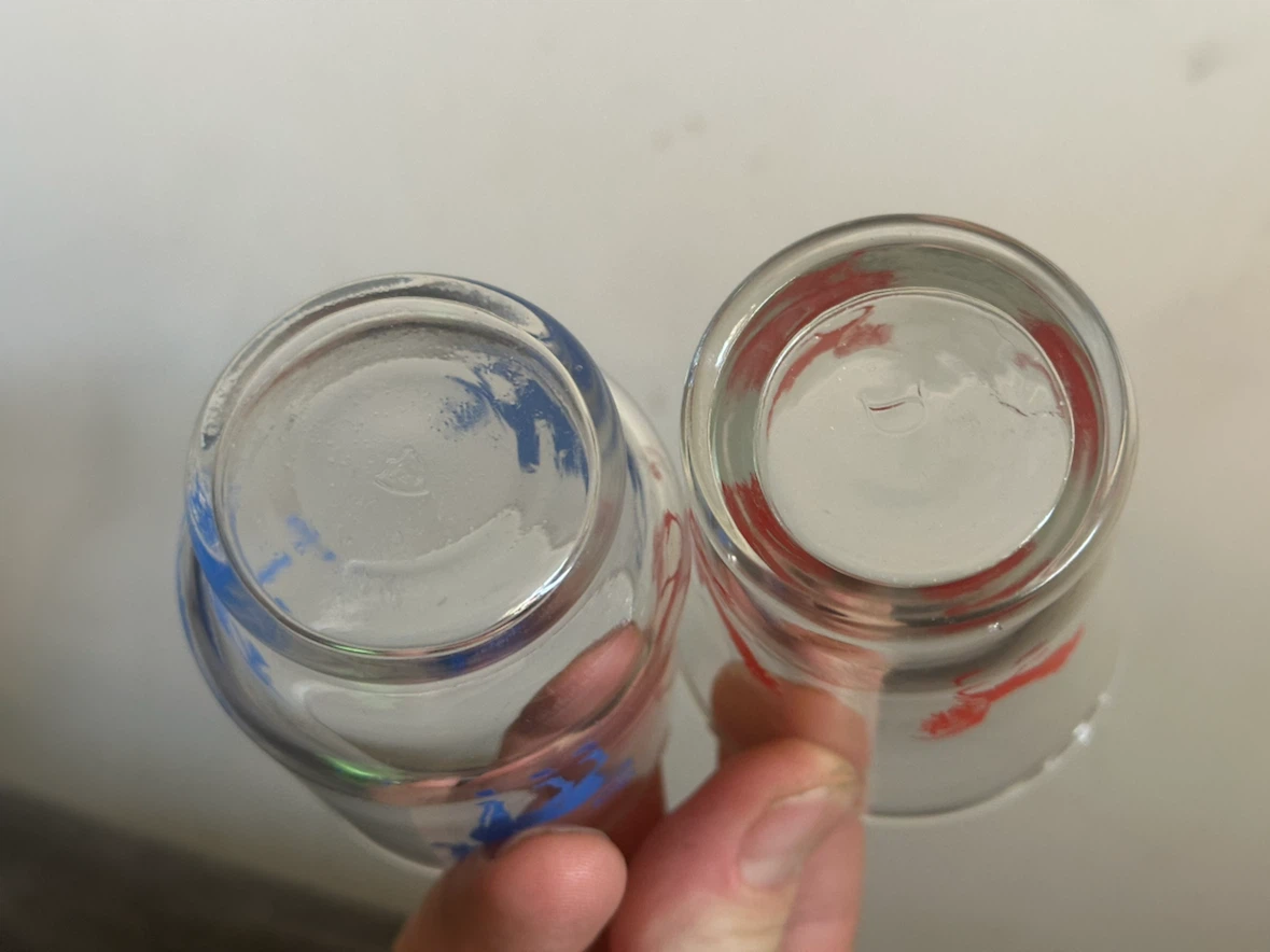 Vintage federal and dominion juice glasses - photo 5