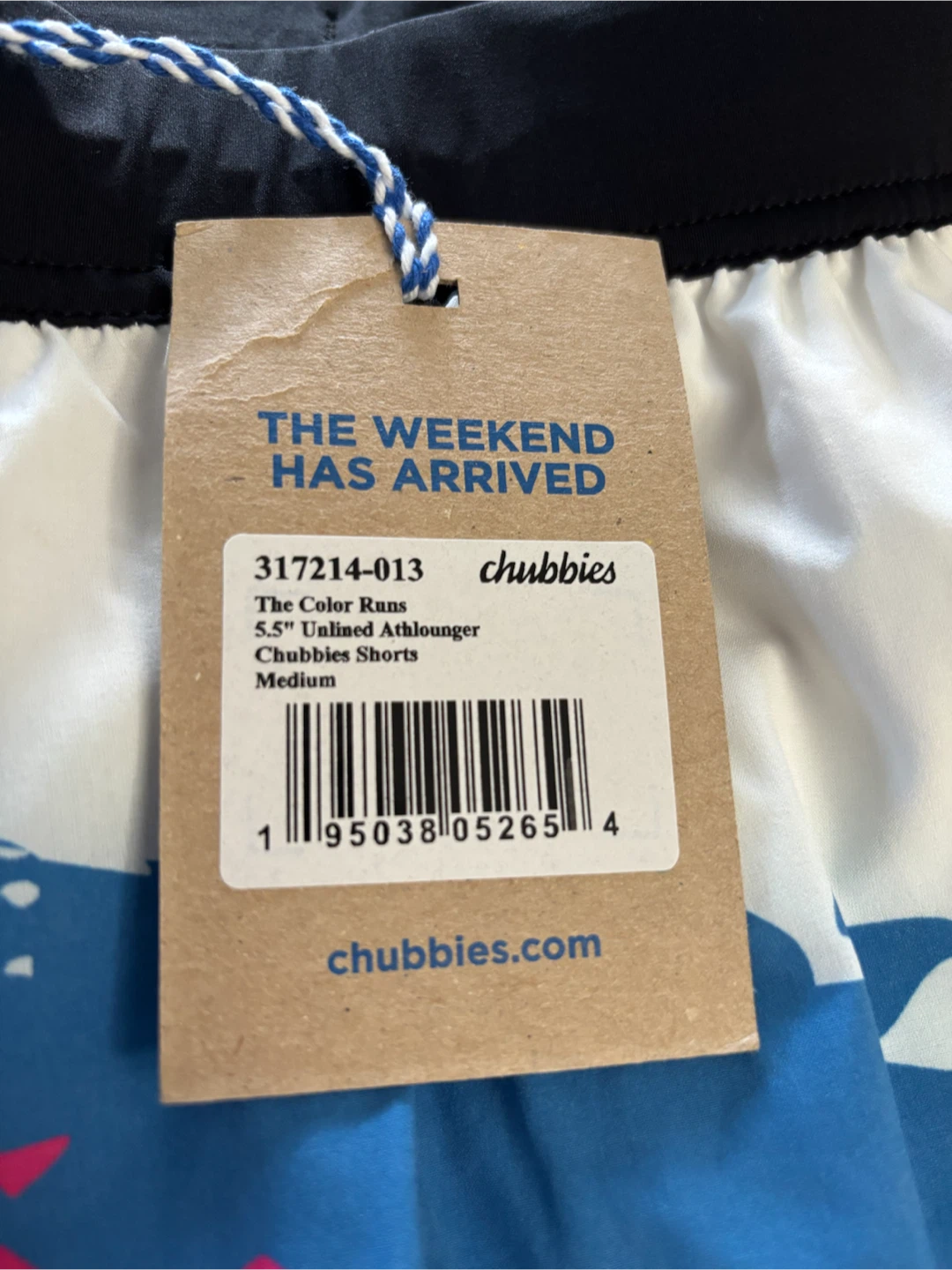 Chubbies The Color Runs 5.5" Athlounger Shorts Medium - photo 3