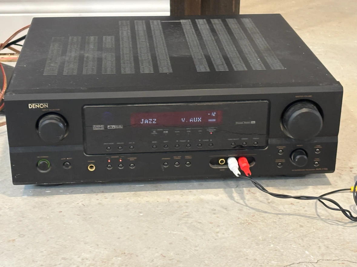 Denon AVR-1705 AV Receiver with Accurian Subwoofer - photo 2