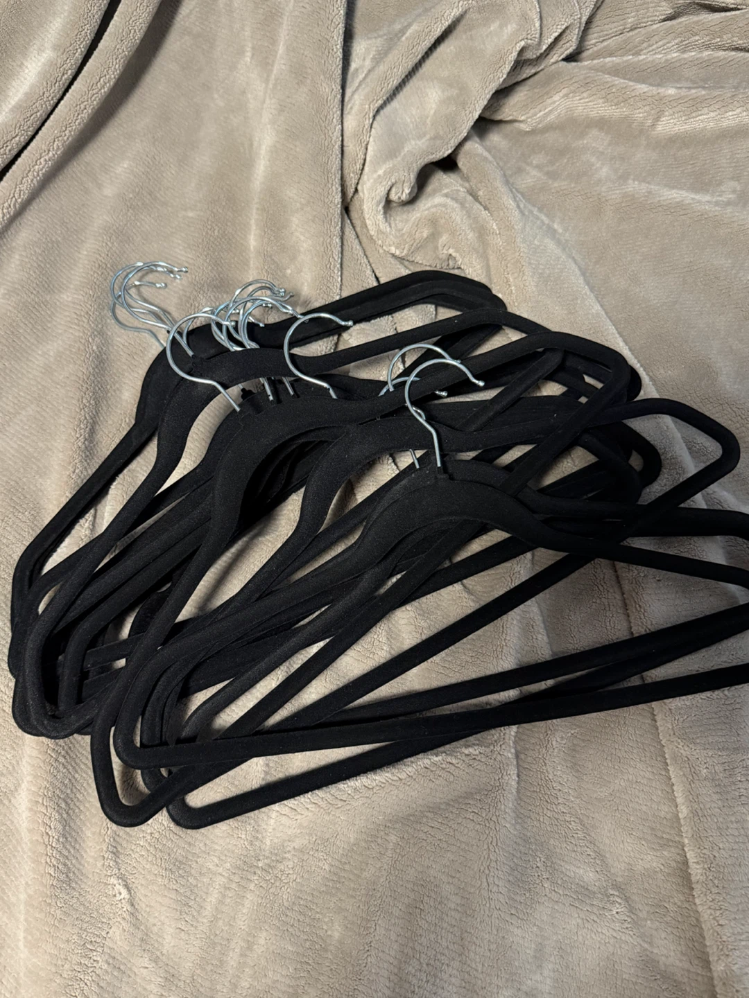 Costco Black Non-Slip Hangers