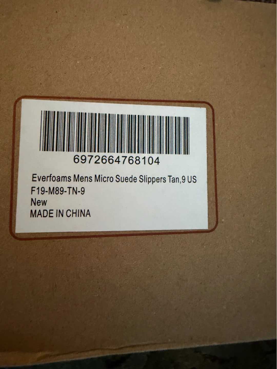 New EverFoams US Size 9/EU 42 Men's Suede Memory Foam Slippers - photo 5