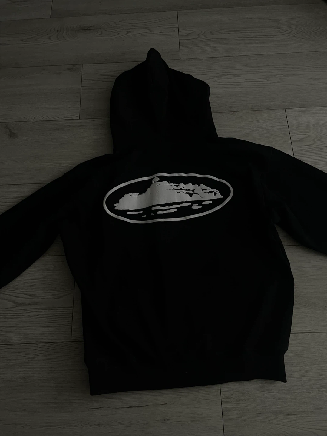 Corteiz black zip up hoodie - photo 4