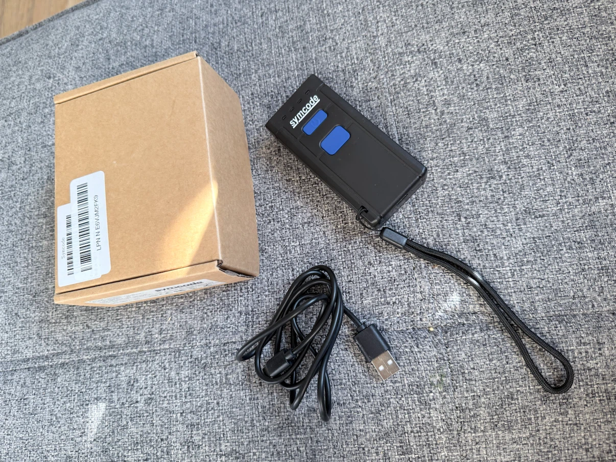 Symcode Wireless Barcode Scanner MJ-2877LB - photo 3