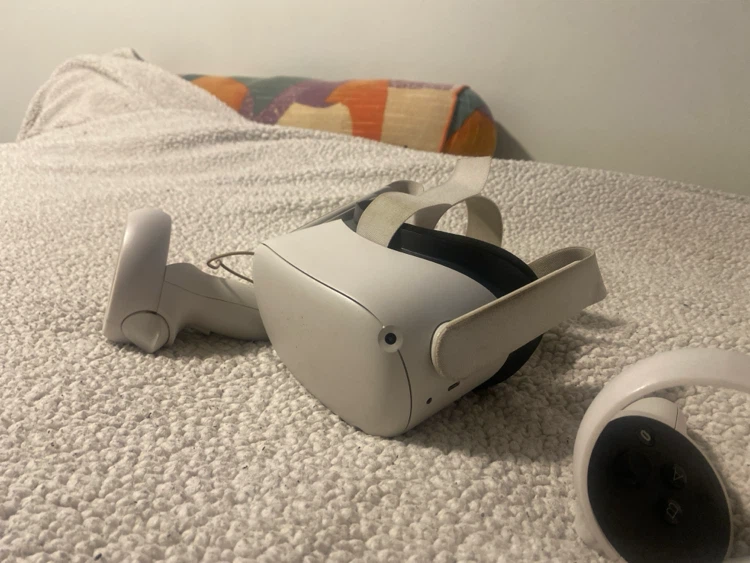 Meta Quest 2 VR Headset with Controllers
