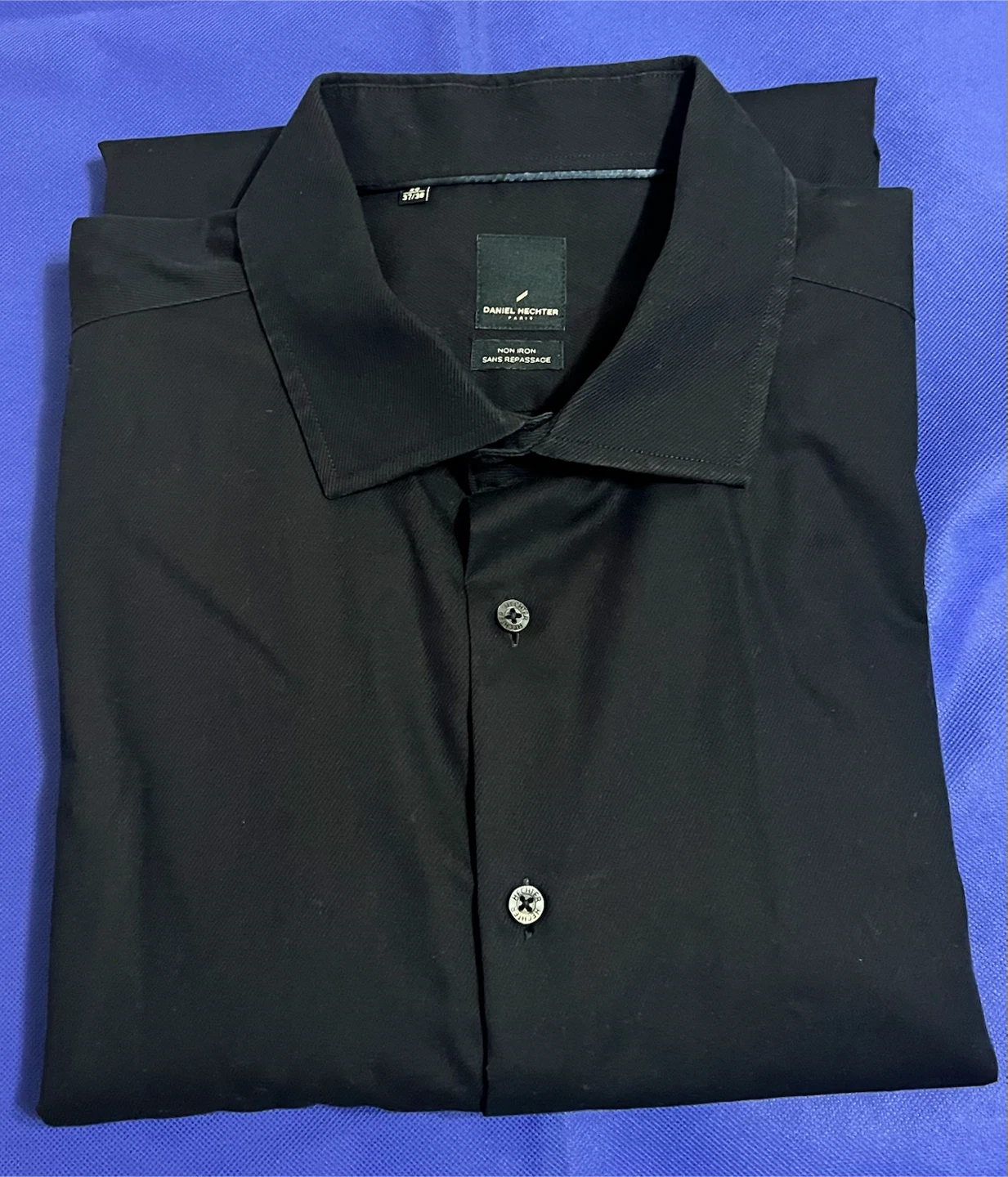 Daniel Hechter Black Non-Iron Dress Shirt