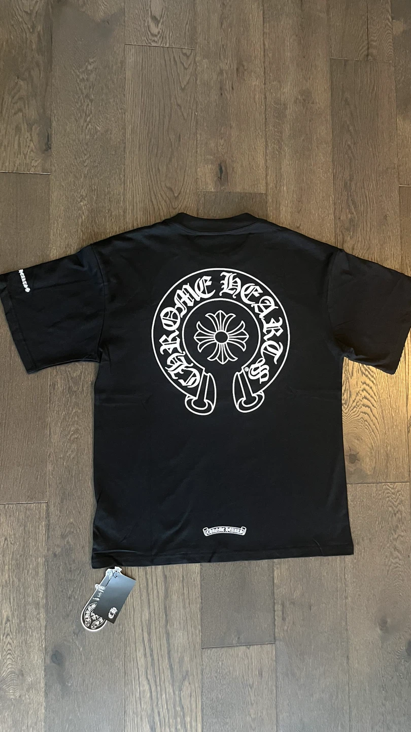 Chrome Hearts Black T-Shirt - photo 2