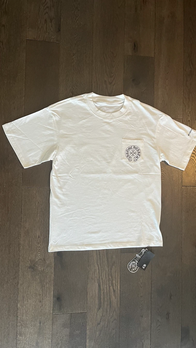 Chrome Hearts White Short Sleeve T-Shirt