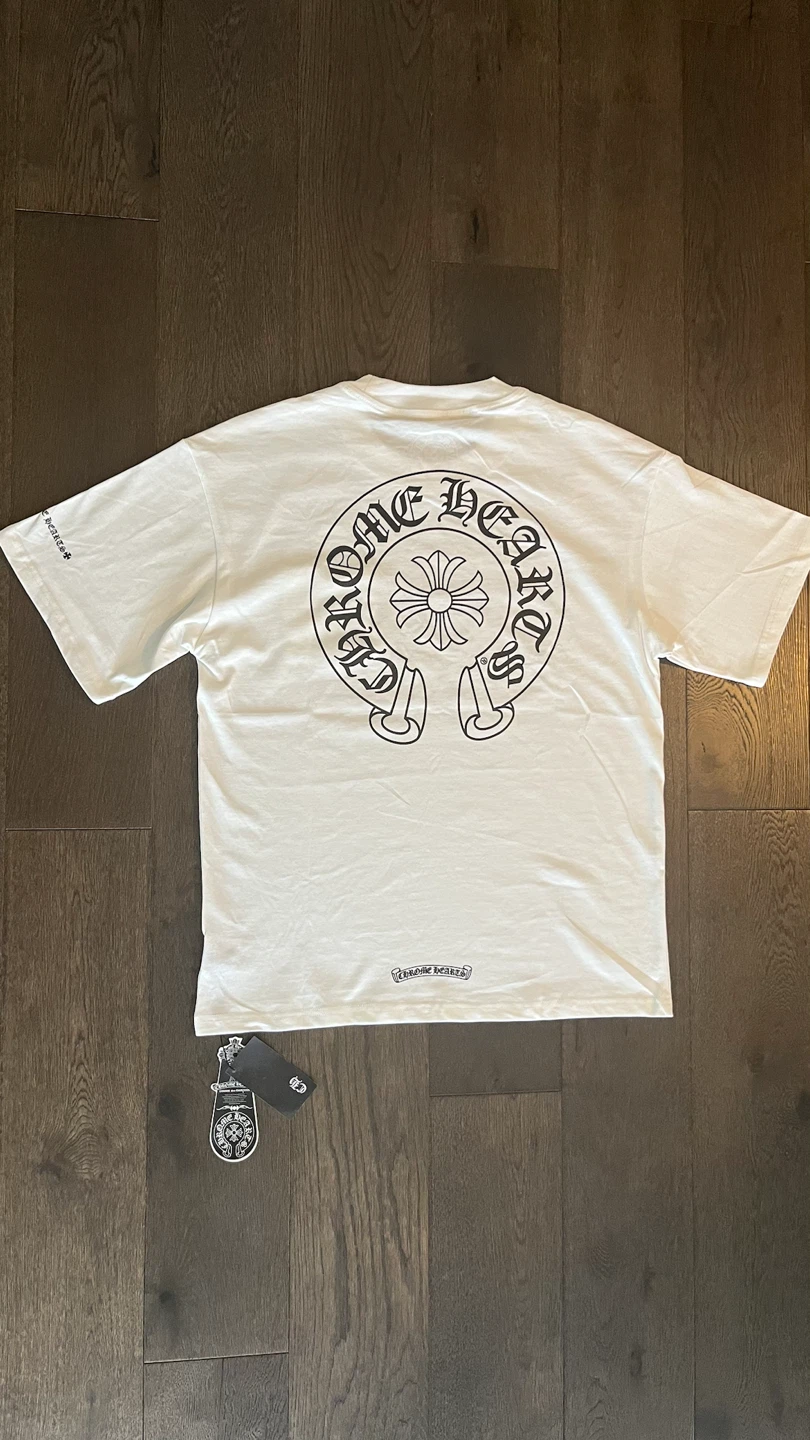 Chrome Hearts White Short Sleeve T-Shirt - photo 2