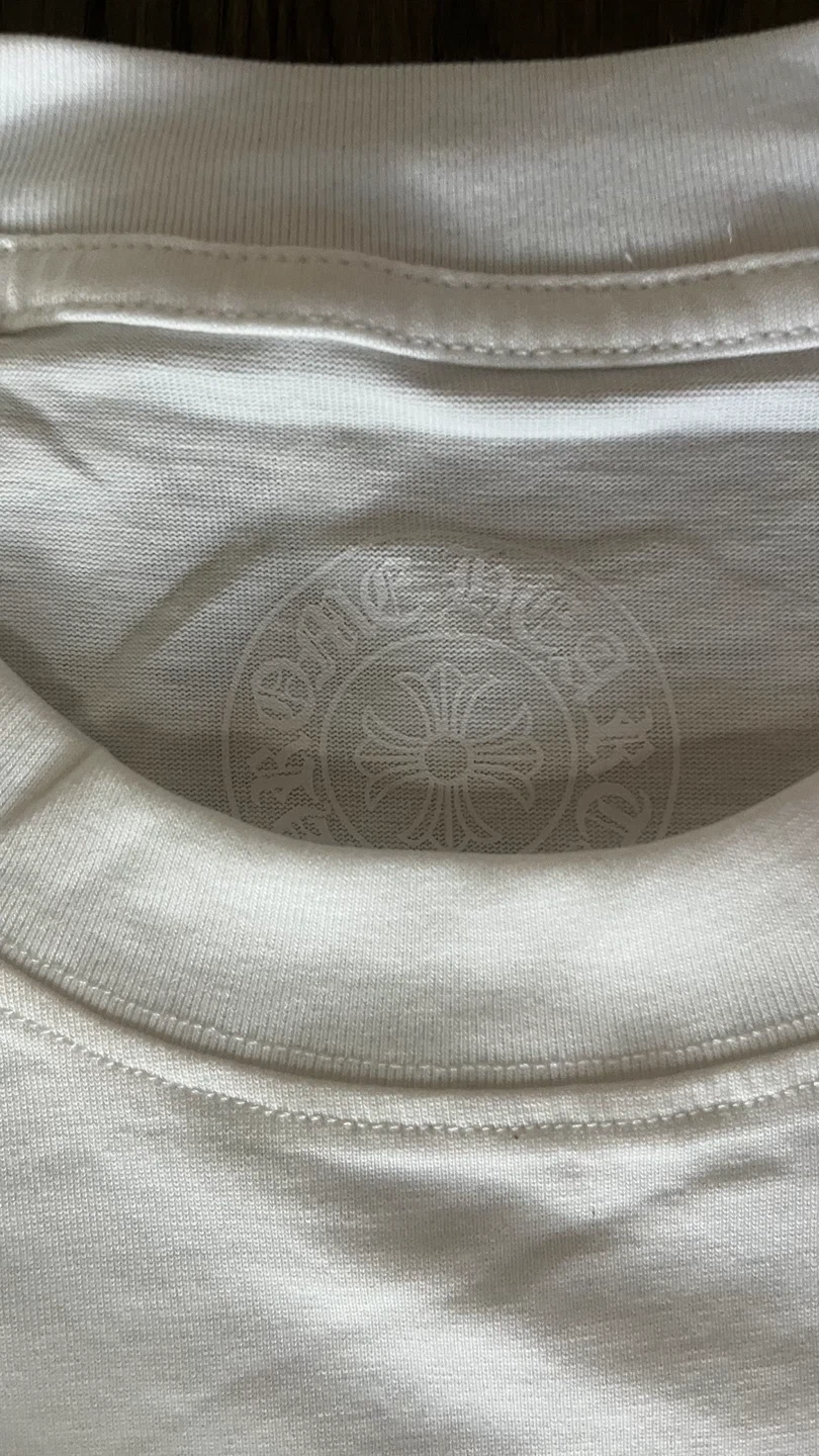 Chrome Hearts White Short Sleeve T-Shirt - photo 3
