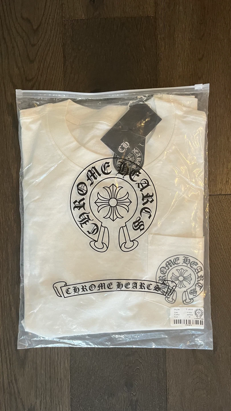 Chrome Hearts White Short Sleeve T-Shirt - photo 4