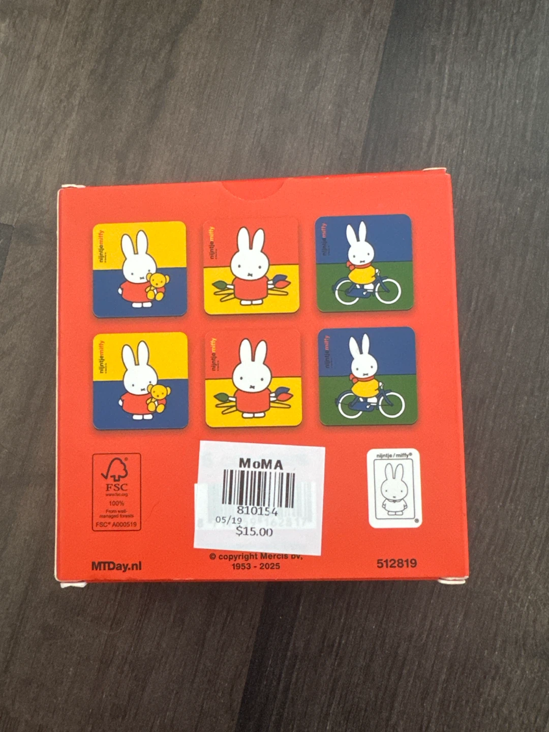 Miffy MoMA Coasters Set - photo 2