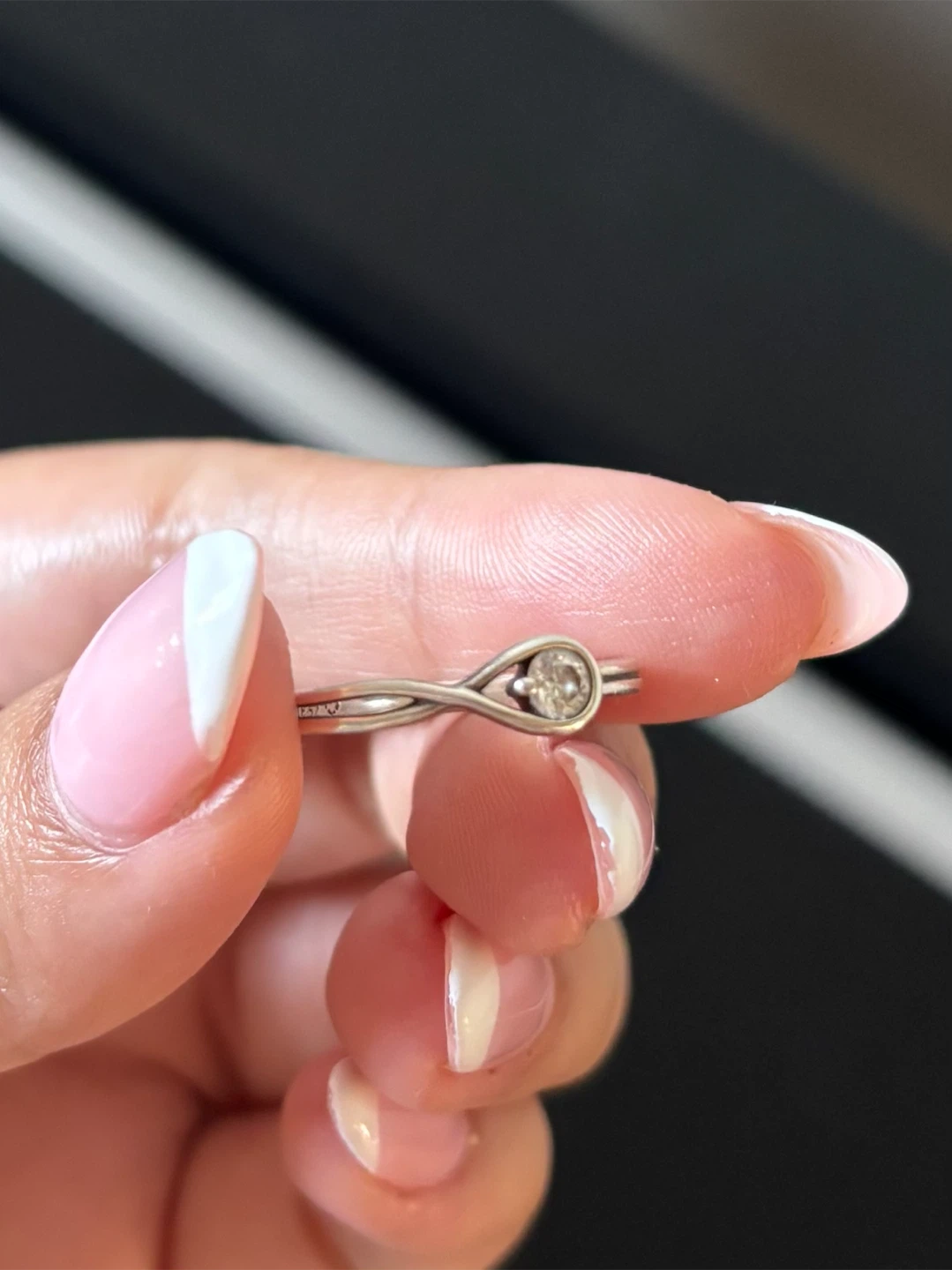 Pandora Lab-grown Diamond Ring Size 6 - photo 3