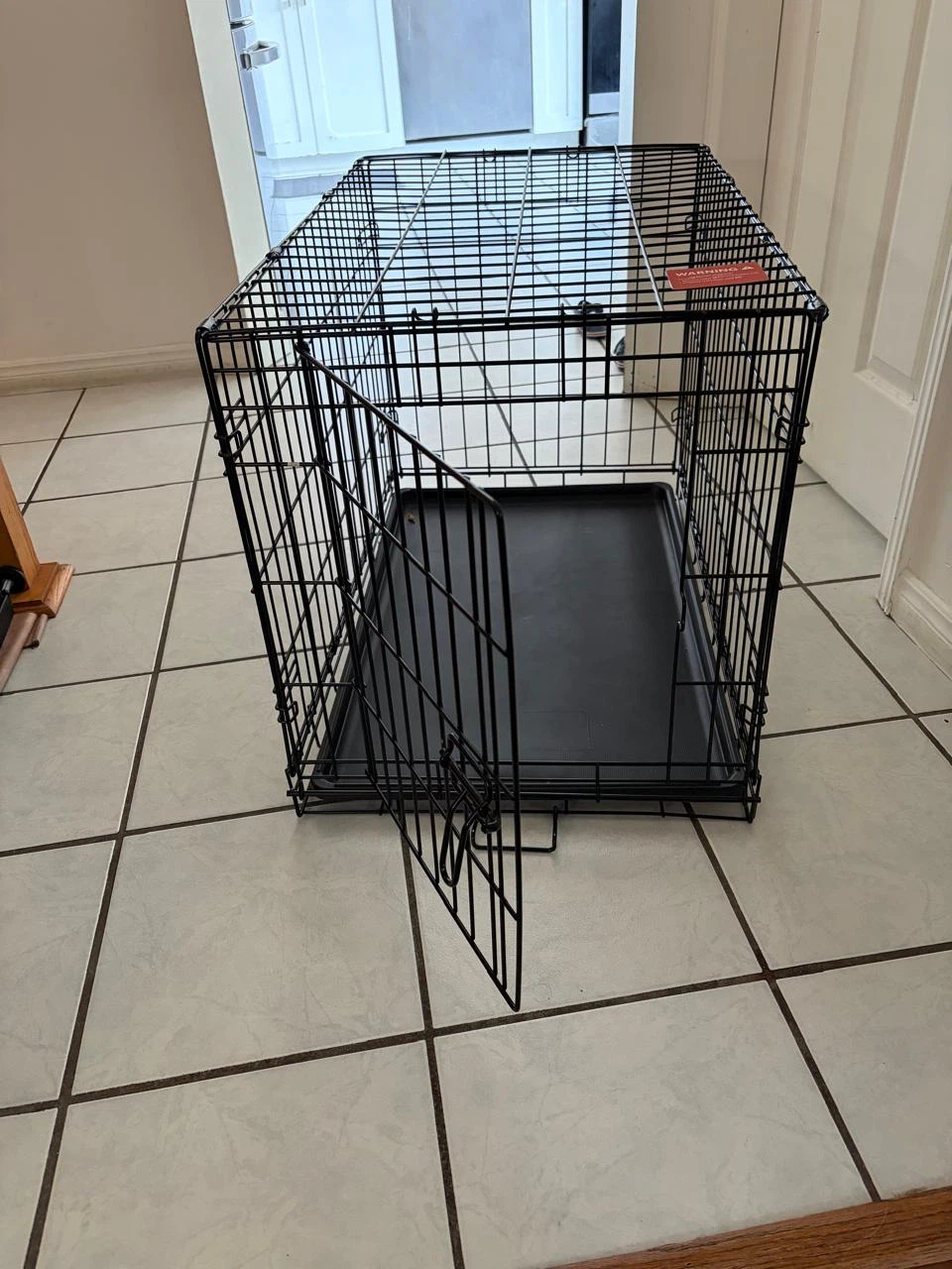 Top Paw Black Wire Dog Crate Medium Size - photo 2