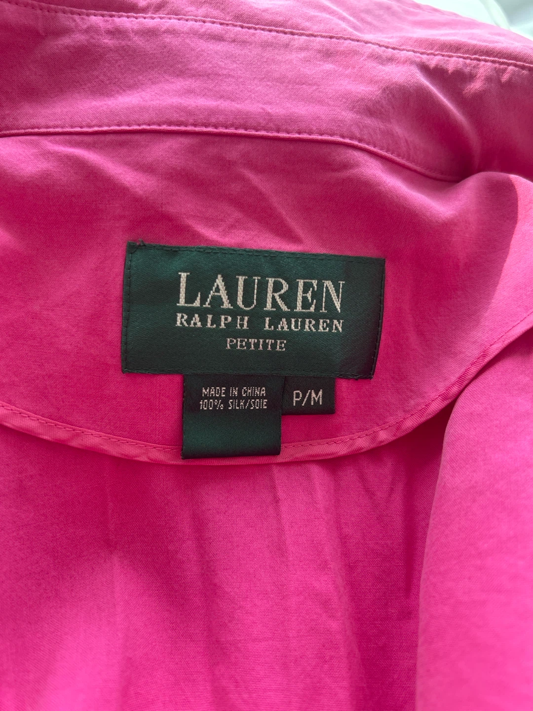 Ralph Lauren Pink Silk Jacket - photo 2