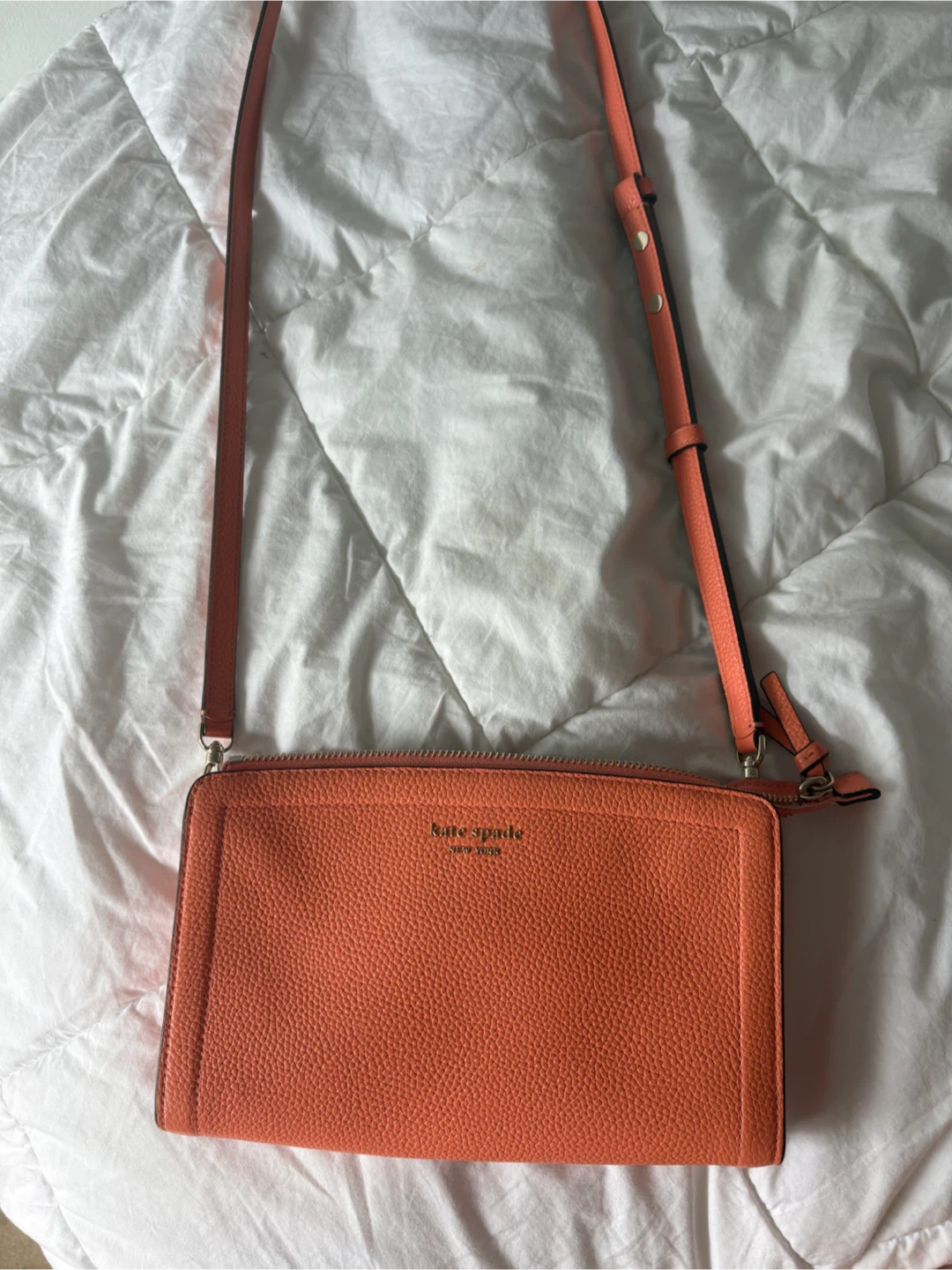 Kate Spade New York Orange Crossbody Bag