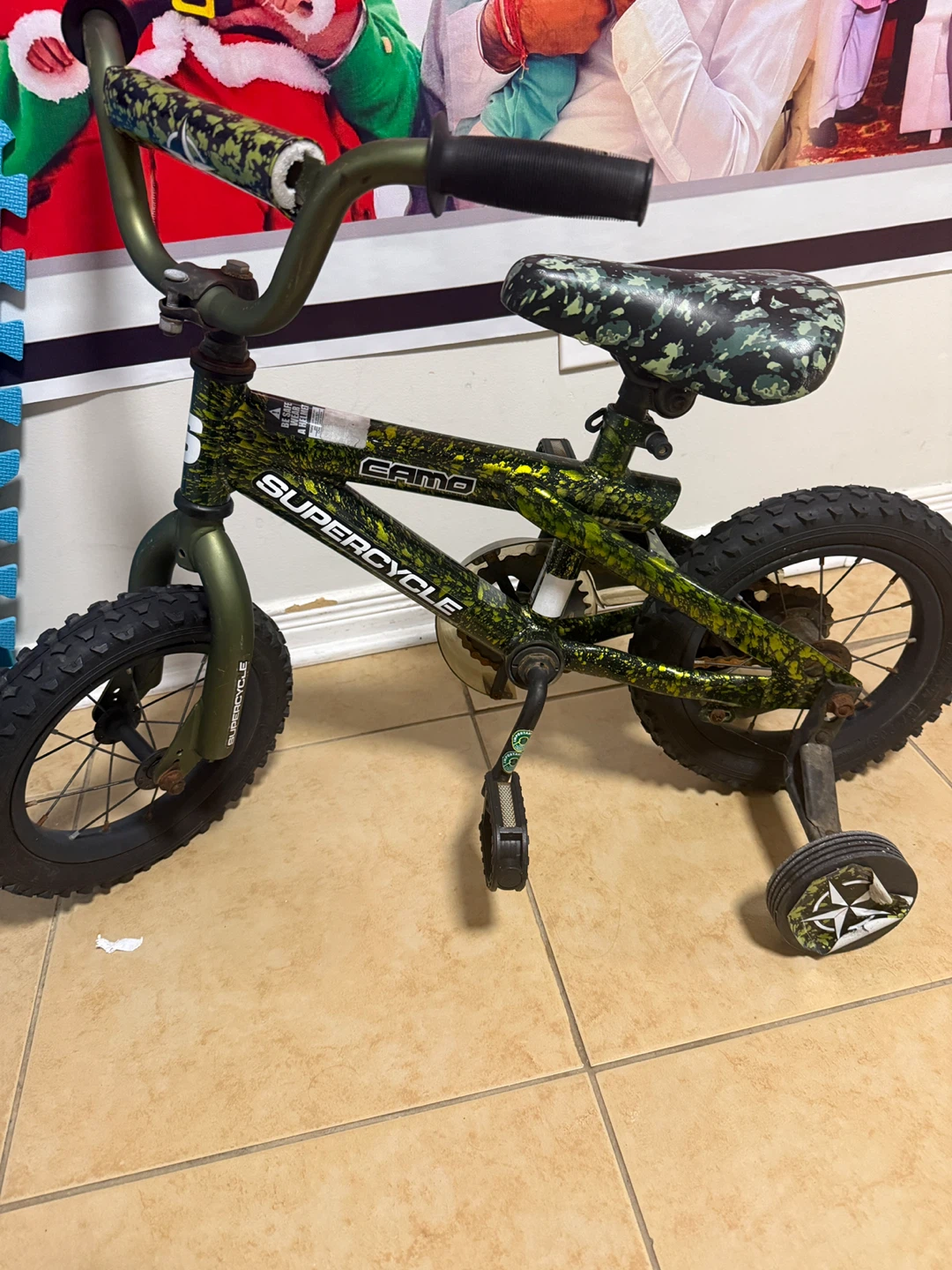 Supercycle Kids Camo Bicycle
