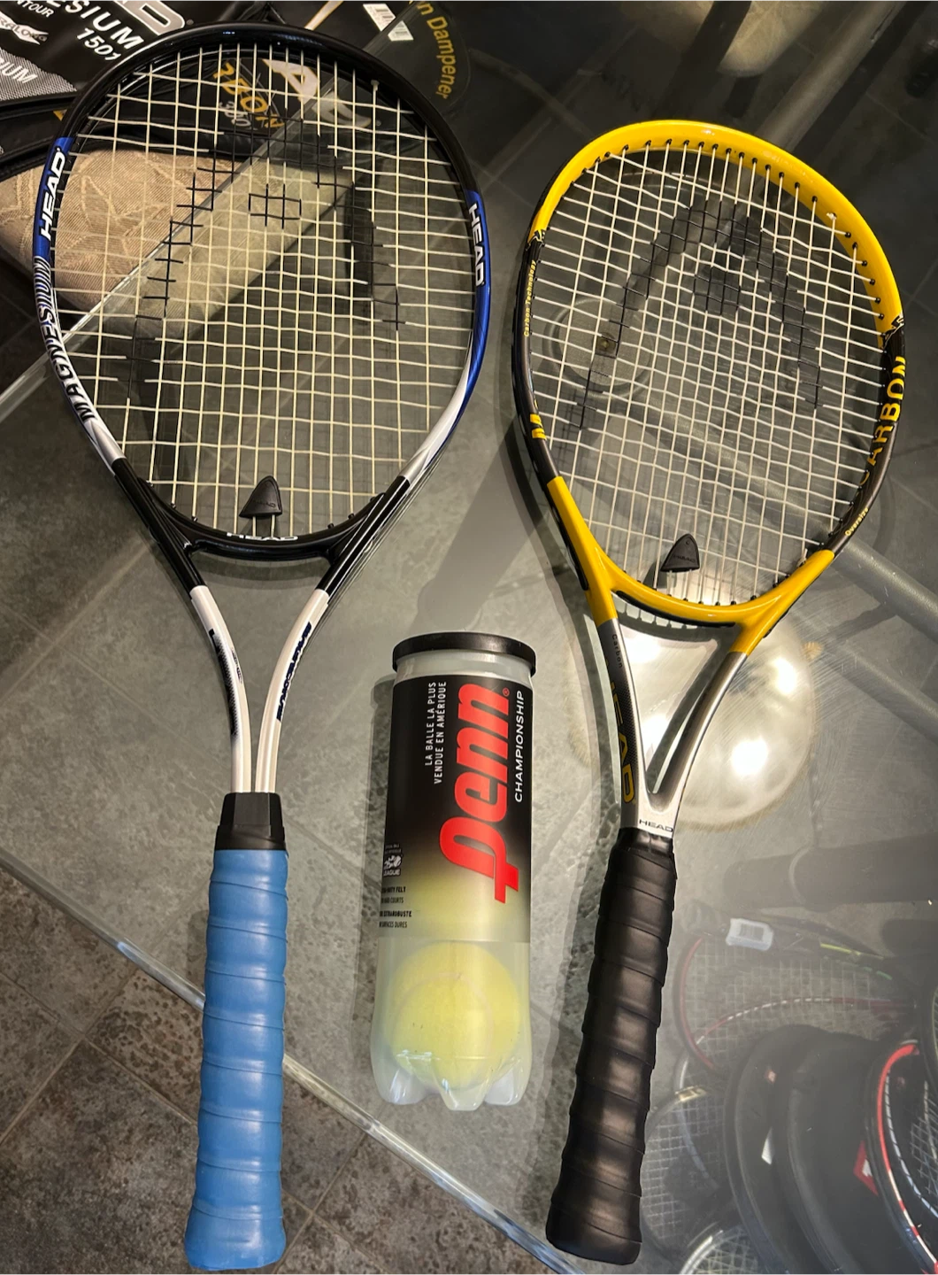 HEAD Magnesium Contour & Carbon Tennis Rackets - photo 3