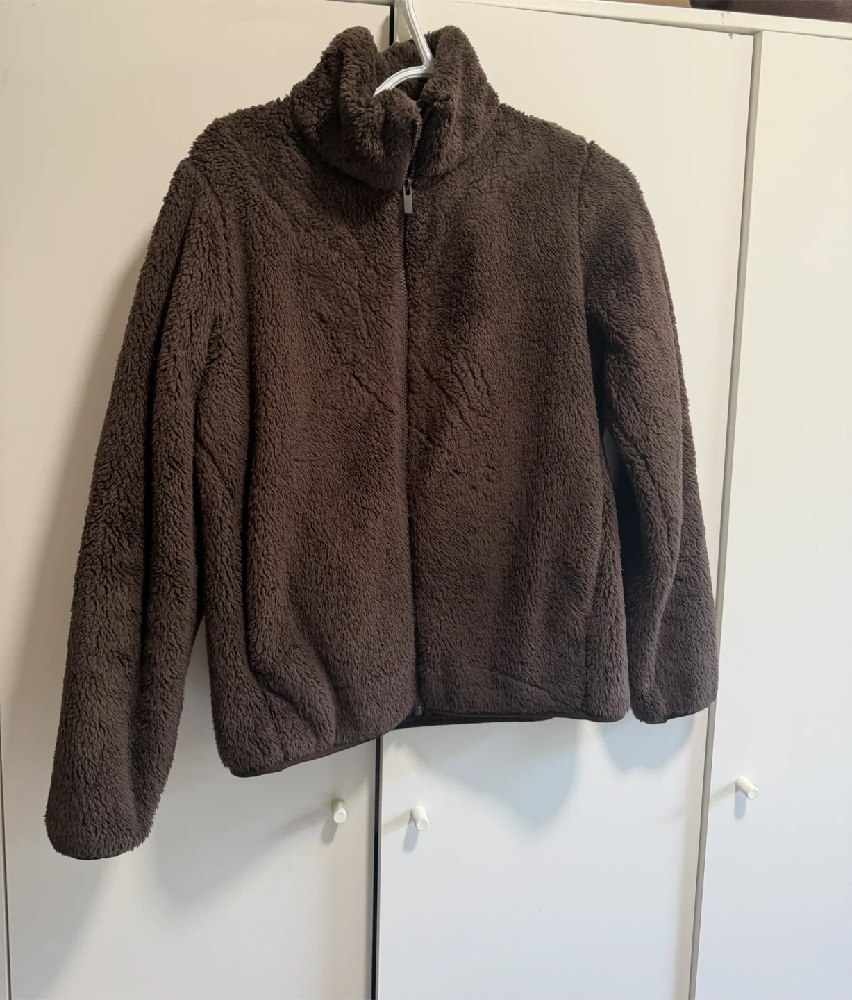 Uniqlo Brown Fleece Jacket