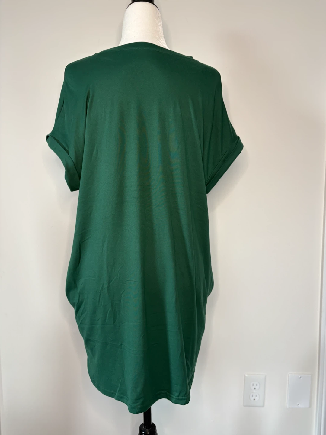M (lose for) Green T-Shirt Dress with Pockets - photo 3