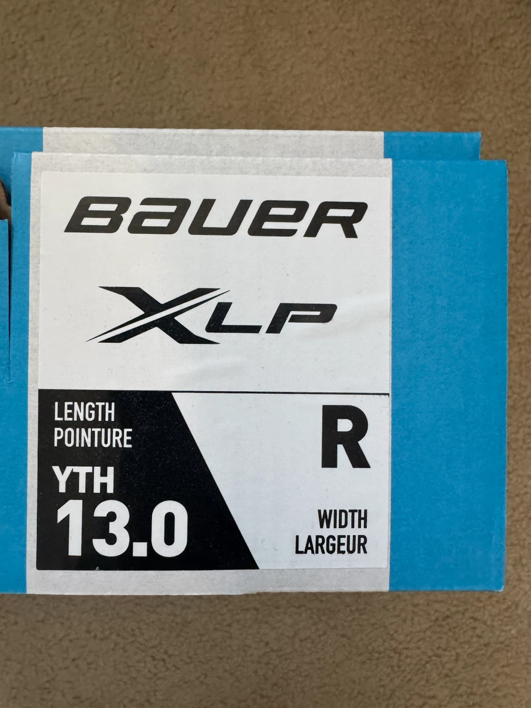 Bauer S21 X-LP Youth Hockey Skates Size 13.0 R - photo 4