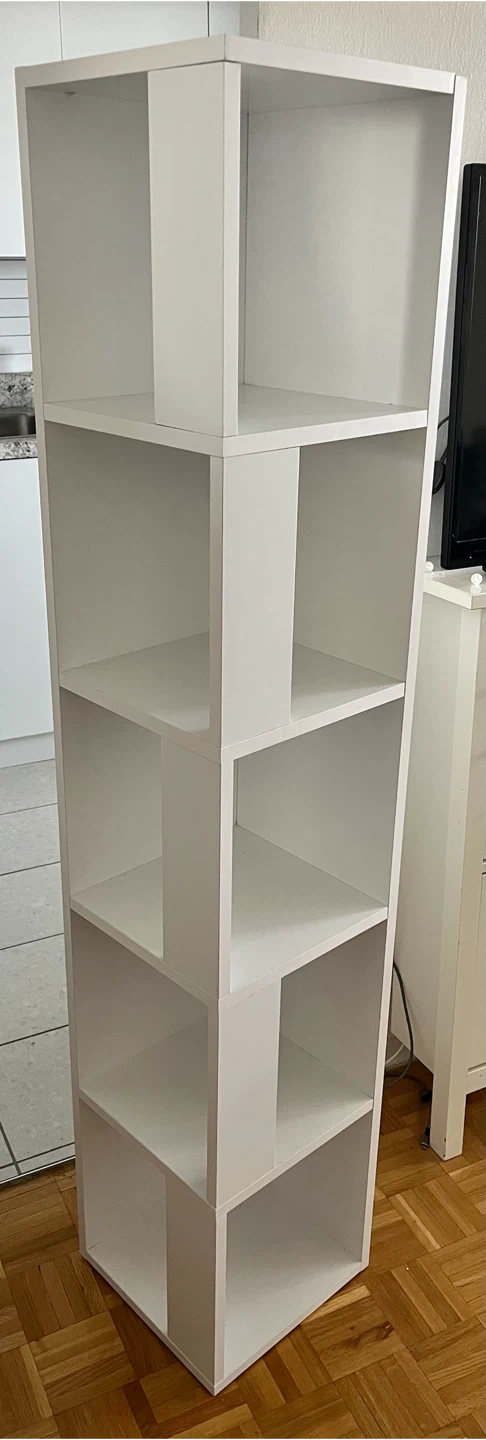 White shelf
