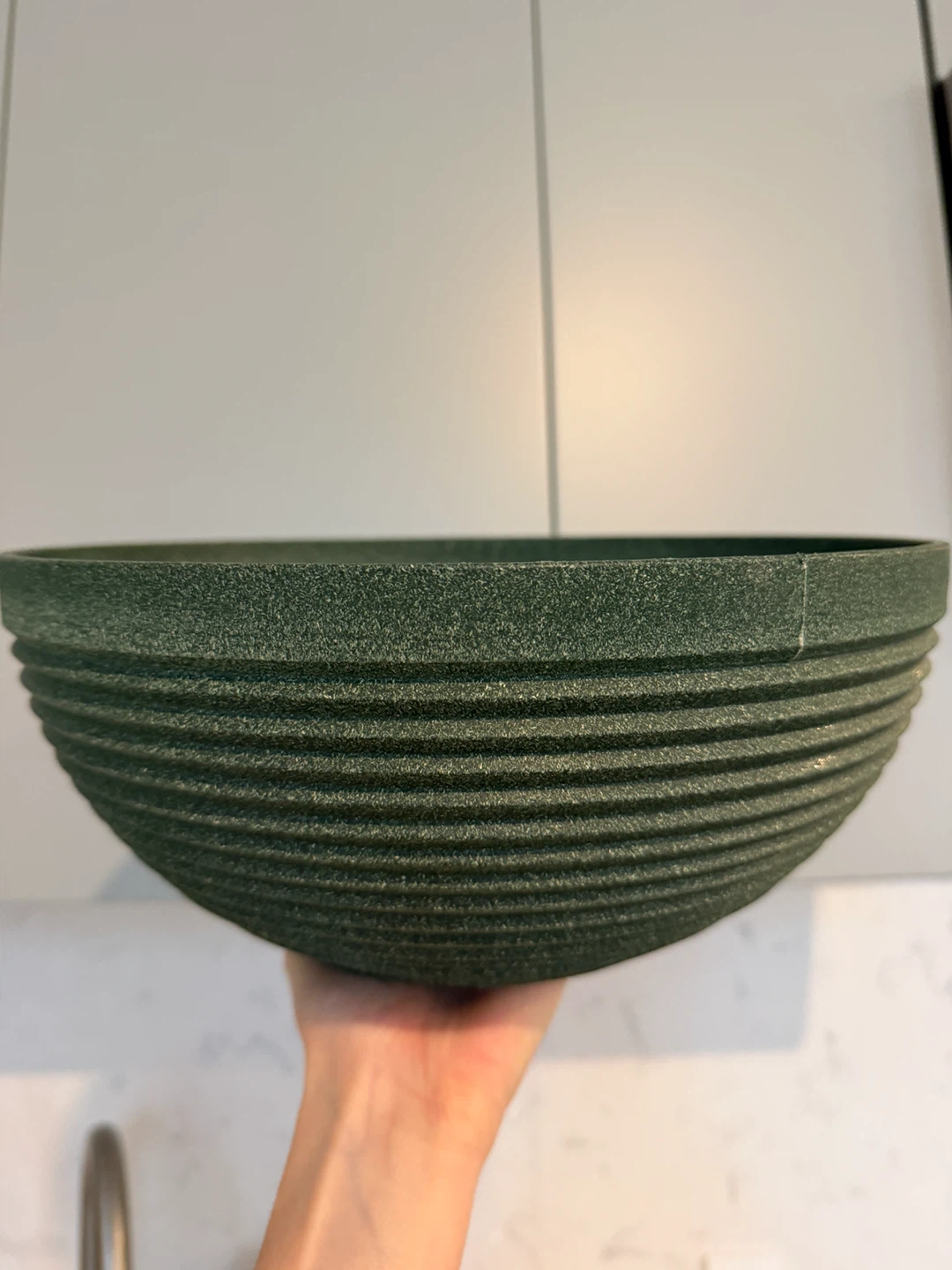 Set of 2 Dark Green Serving Bowls
