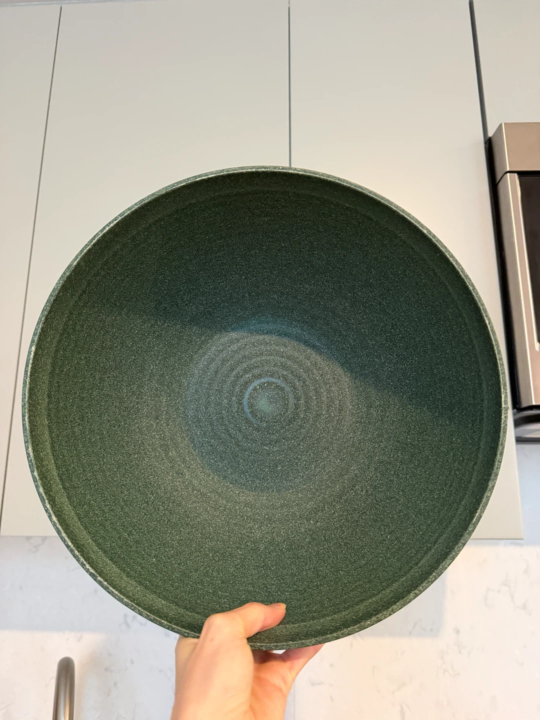 Set of 2 Dark Green Serving Bowls - photo 3