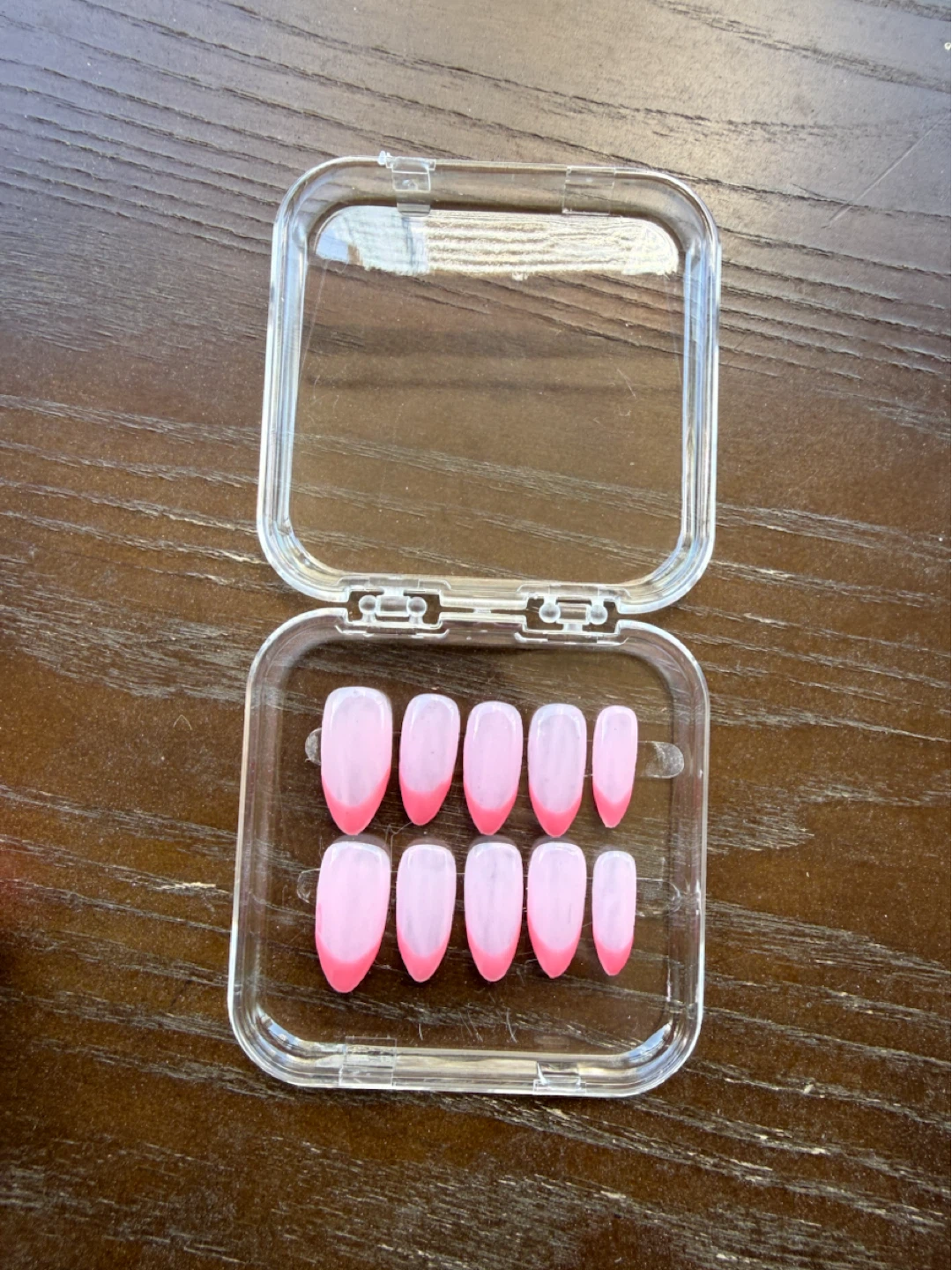 French Tip Press-On Nails - photo 3