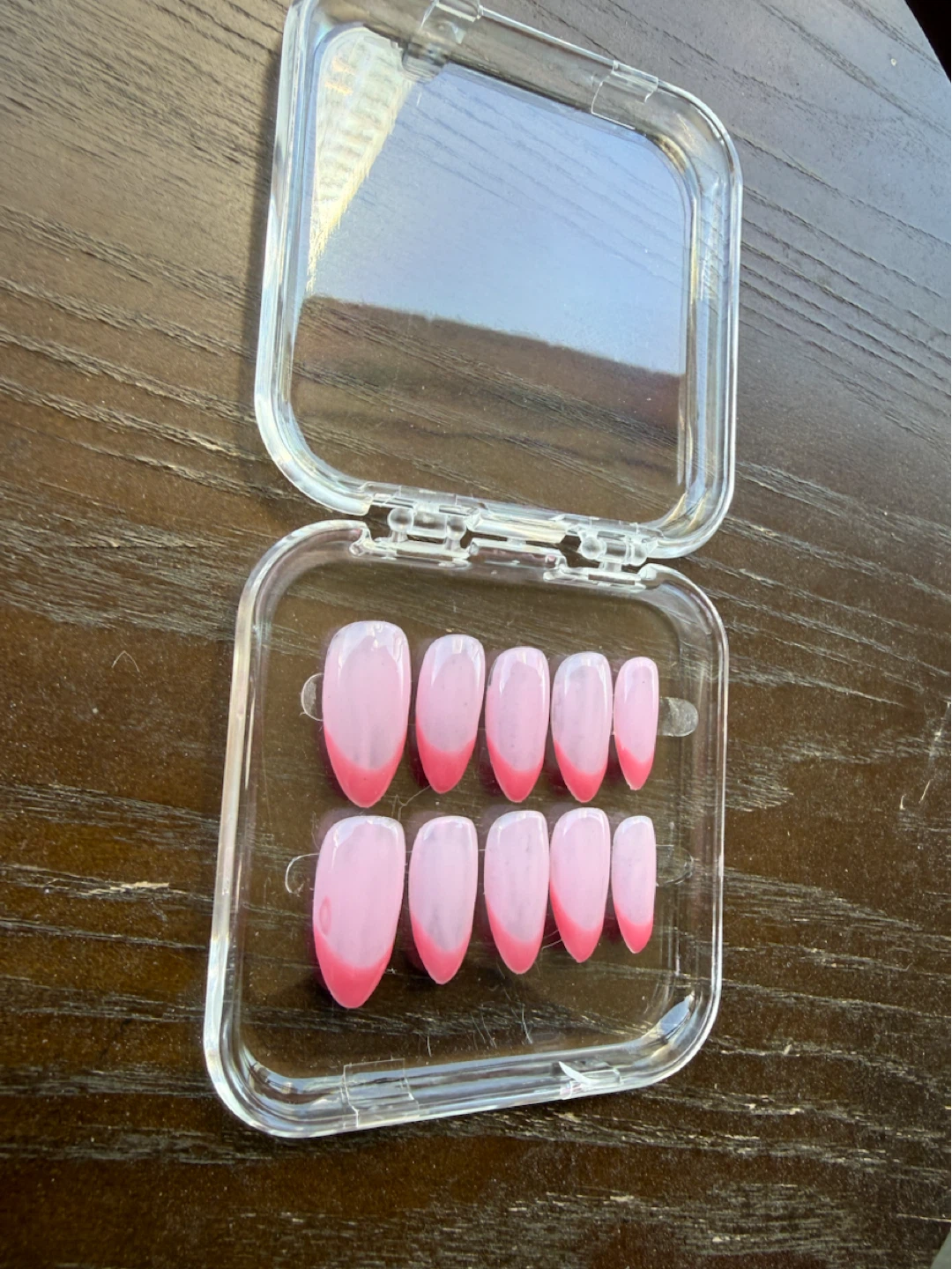 French Tip Press-On Nails - photo 4