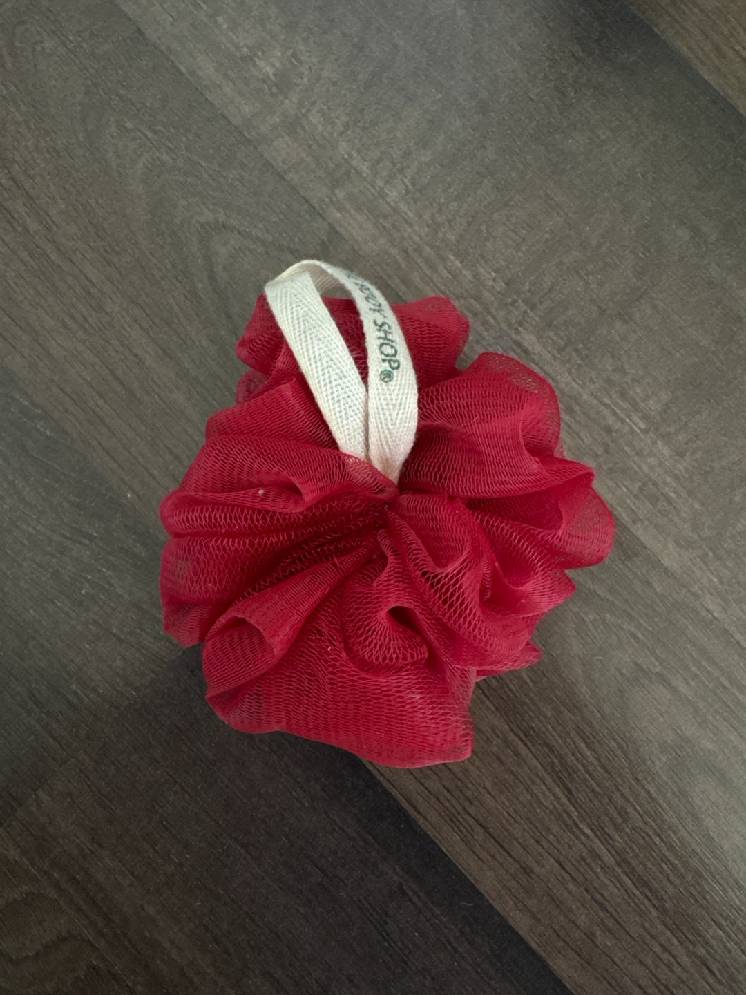The Body Shop Red Bath Puff