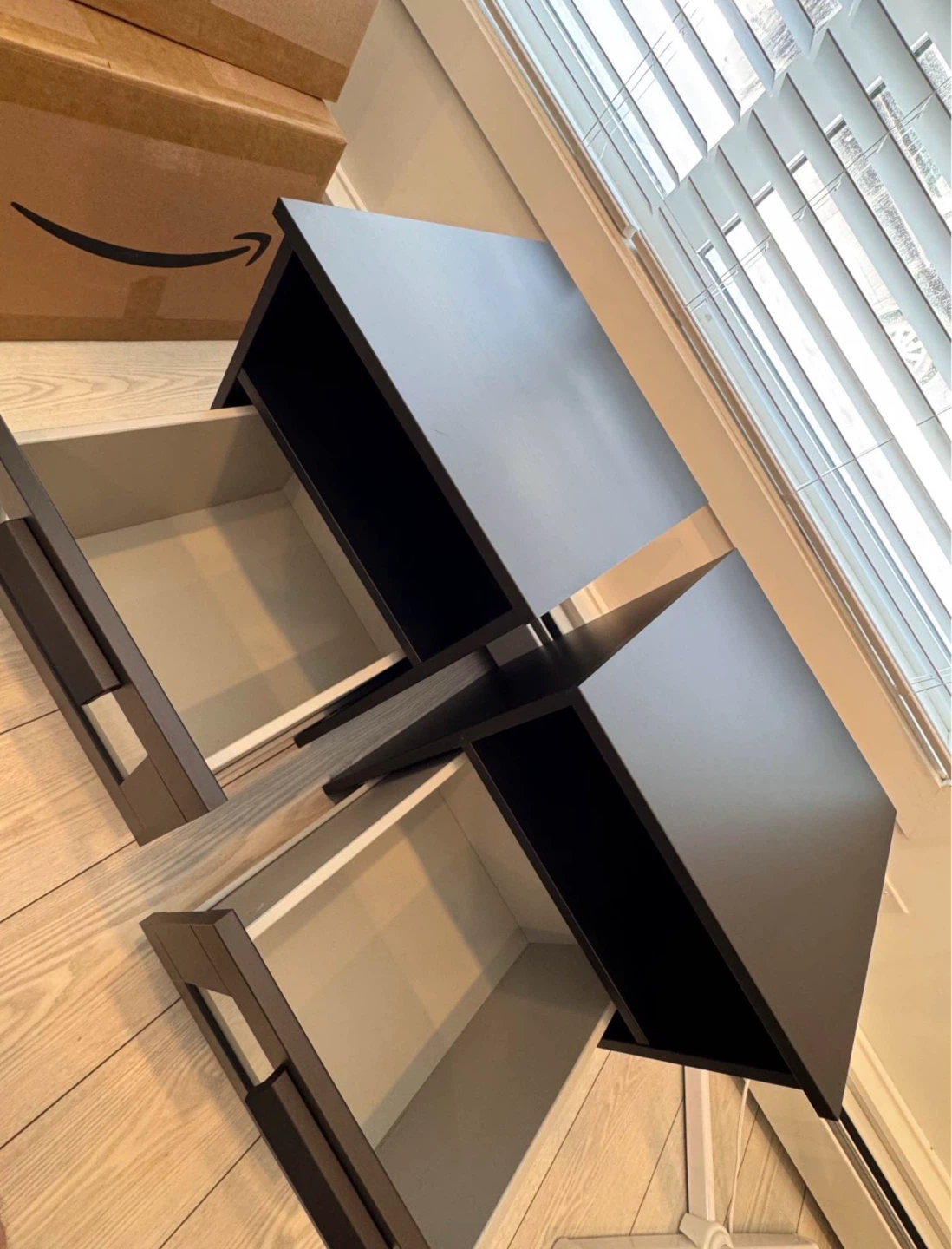 pair of IKEA nightstands BRIMNES - photo 3