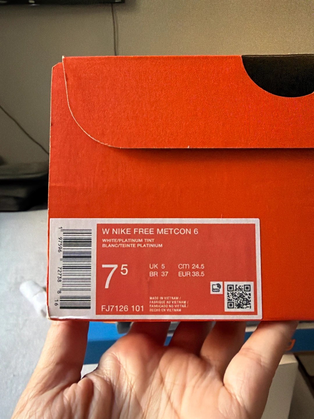 Nike Free Metcon 6 Women’s Size 7.5 - Brand New in Box - photo 2