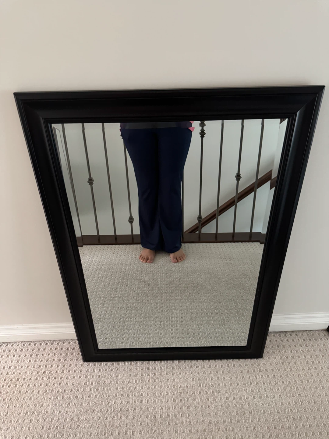 Black Framed Mirror