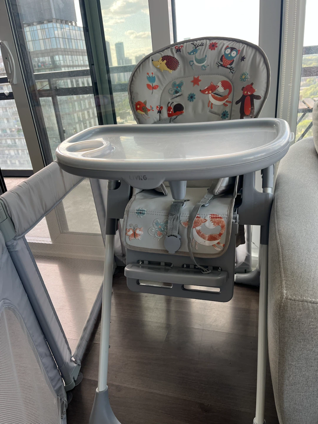 LIVINGbasics 3-in-1 High Chair for Baby