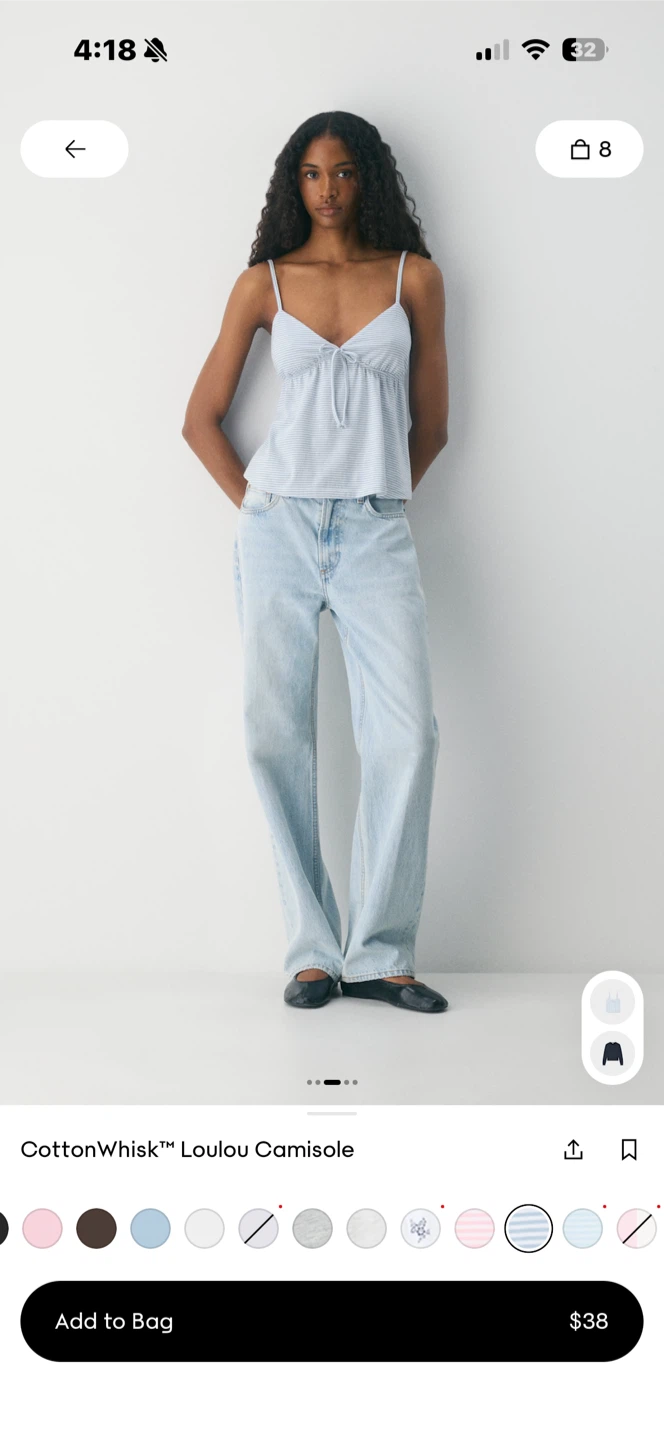 Aritzia Sunday Best NOWT Loulou tank - photo 5
