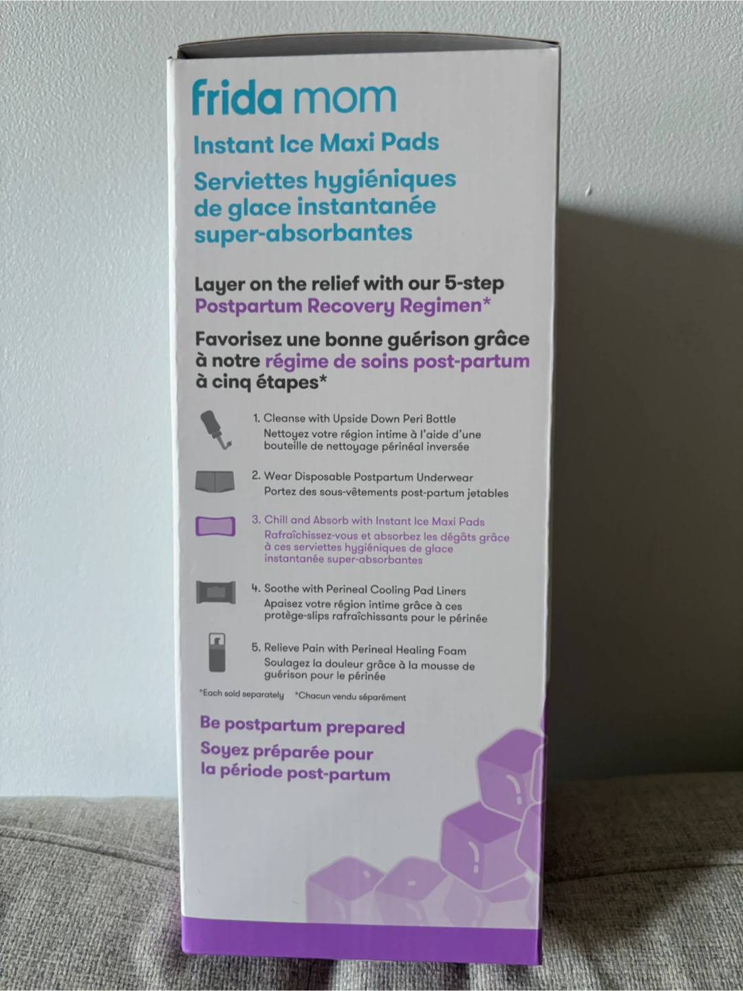 Brand New Frida Mom Instant Ice Maxi Pads (4 count) - photo 3