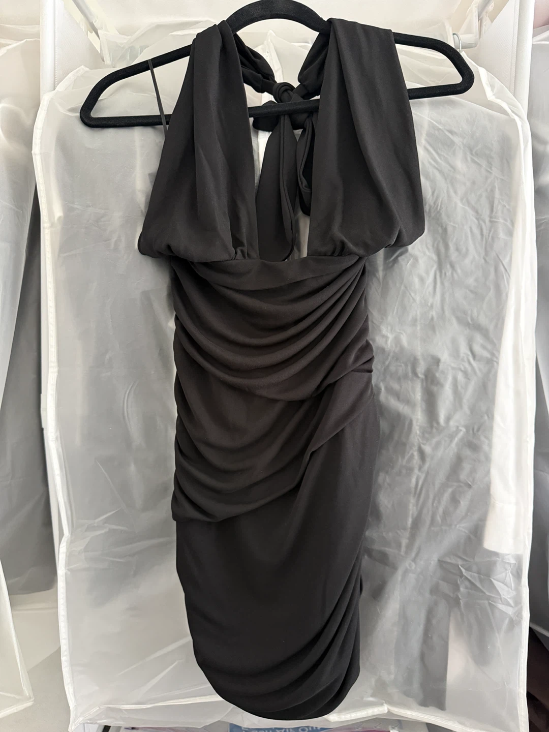Black Zara Halter Dress