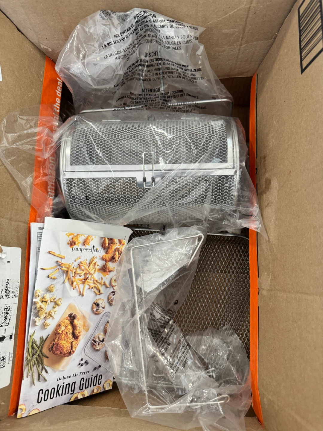 Pampered Chef Deluxe Air Fryer - photo 3