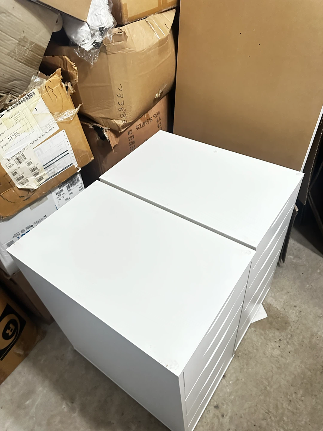 Two IKEA ALEX Drawer Units - White - photo 2