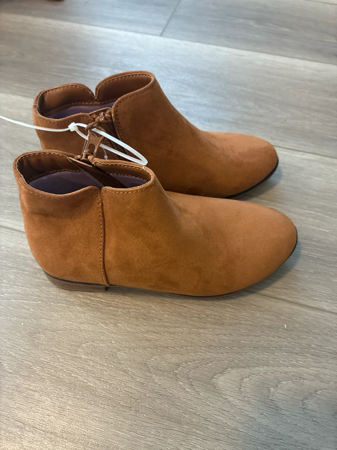 Brown Suede Ankle Boots - photo 2