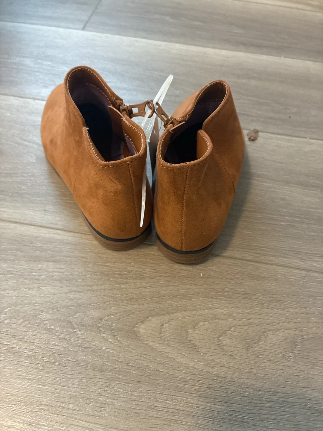 Brown Suede Ankle Boots - photo 3