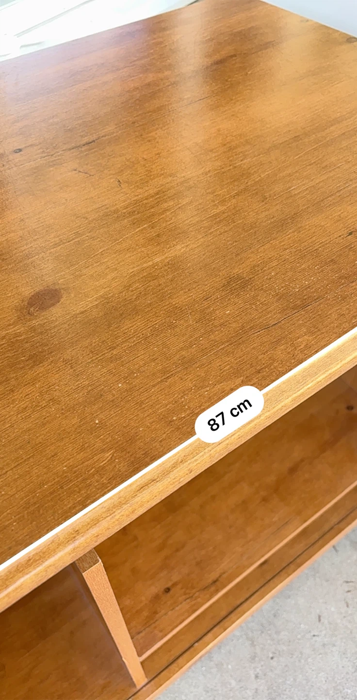 Wooden Computer Desk with Keyboard Tray - photo 3