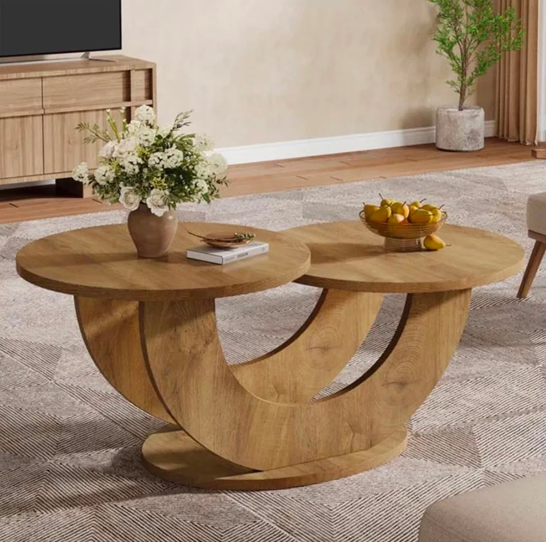 Brand new Tribesigns Wooden Coffee Table
