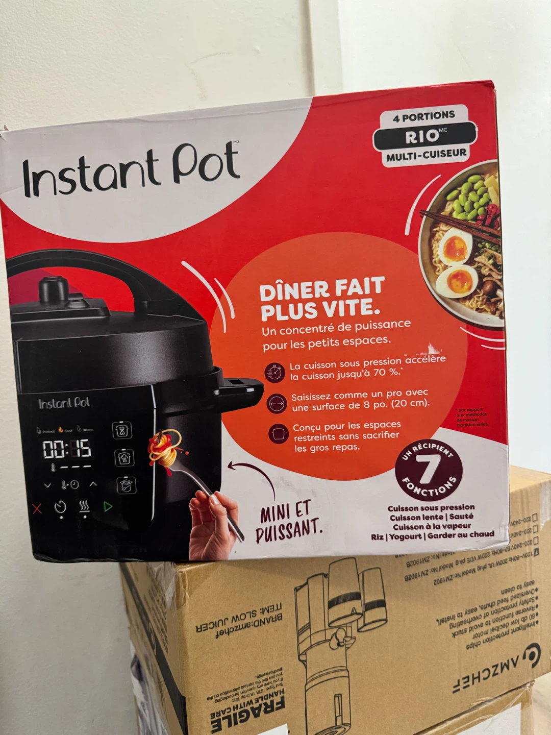 Instant Pot RIO Multi-Cooker 4 Portions
