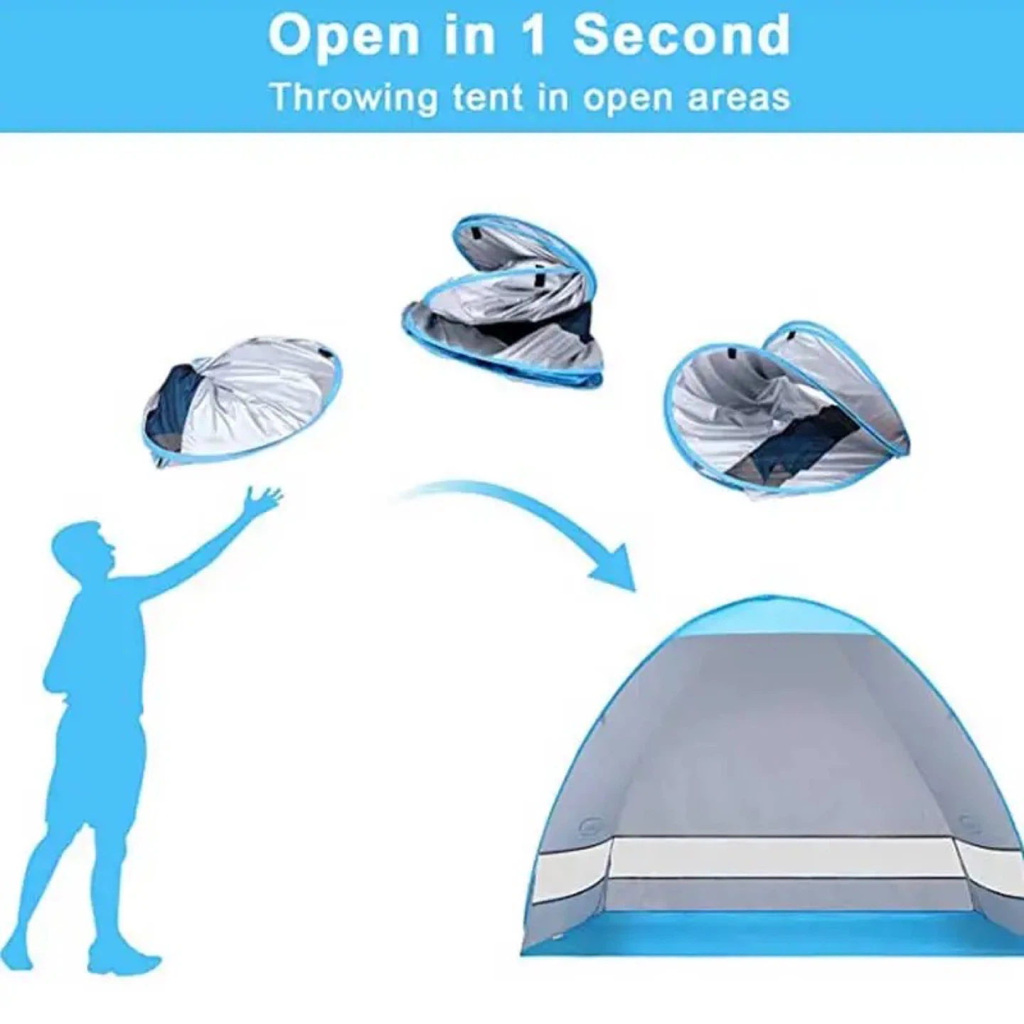 New-Pop-Up Beach Tent XL - photo 2
