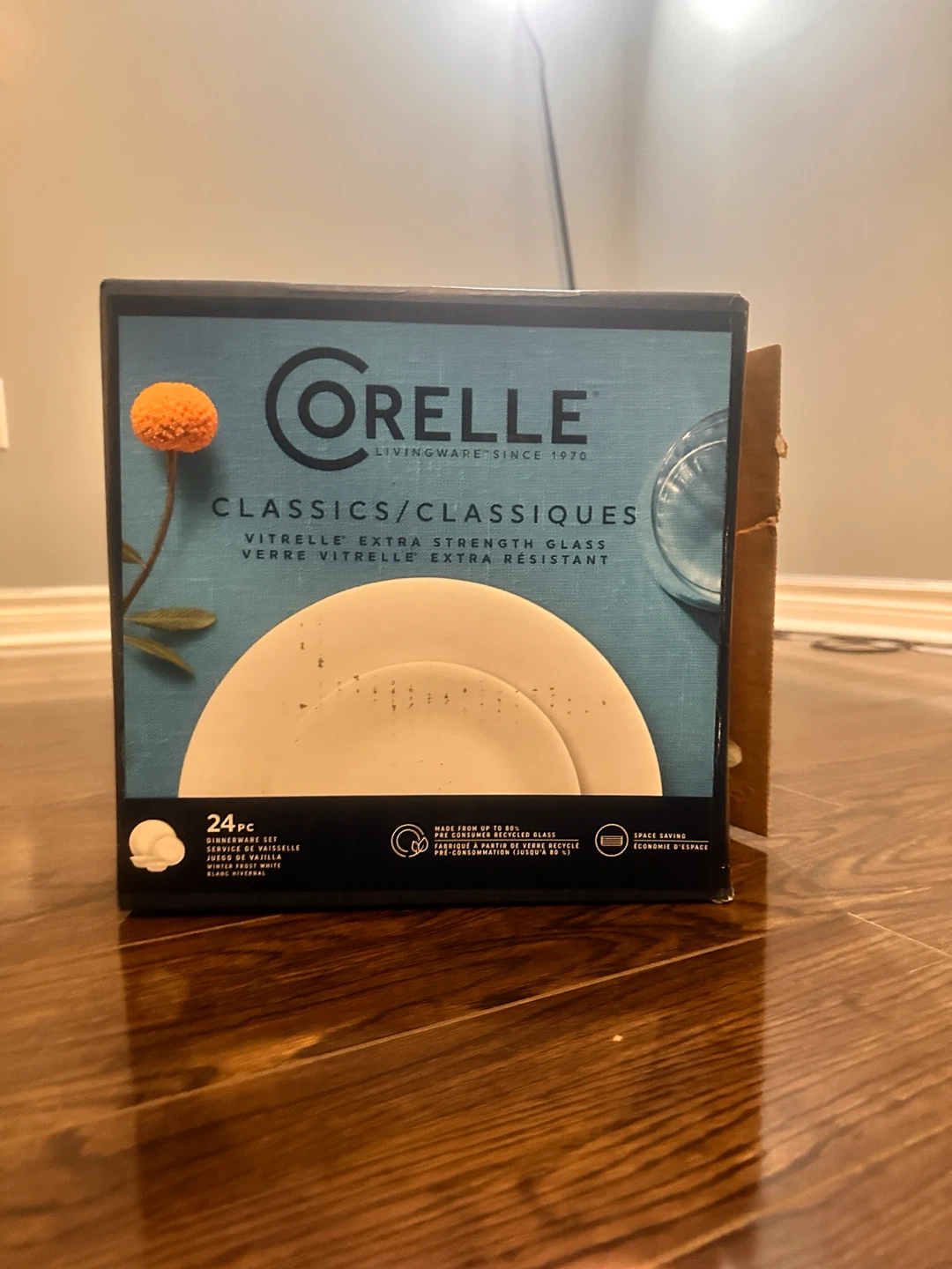 Corelle Classics 24-Piece Dinnerware Set
